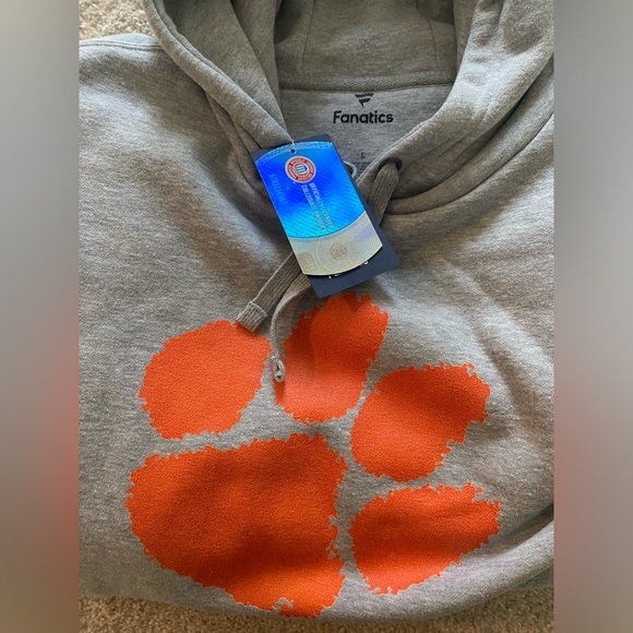 NWT Clemson University Hoodie Large - Picture 4 of 8